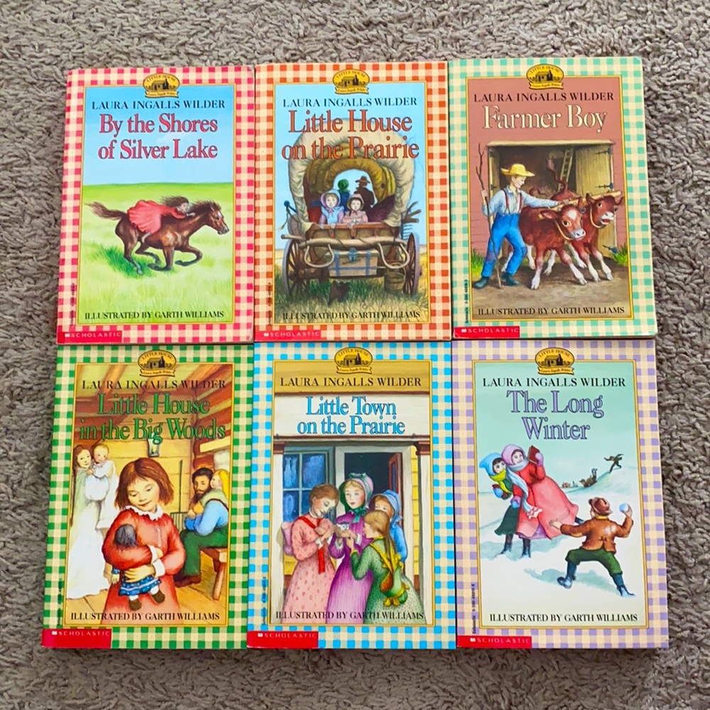 Little House on the Prairie books!Selling as a set